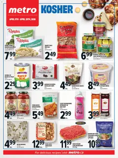 Un aperçu du dépliant Metro - Kosher du magasin Metro est valide à partir 9 avr. 2026