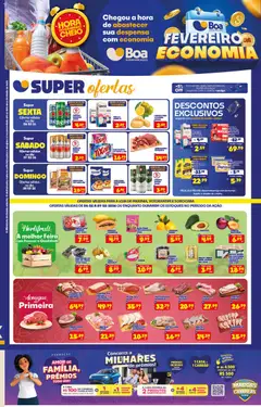 Pré-Visualização do folheto "Ofertas da semana" da loja Boa Supermercados válido a partir de 06/02/2026
