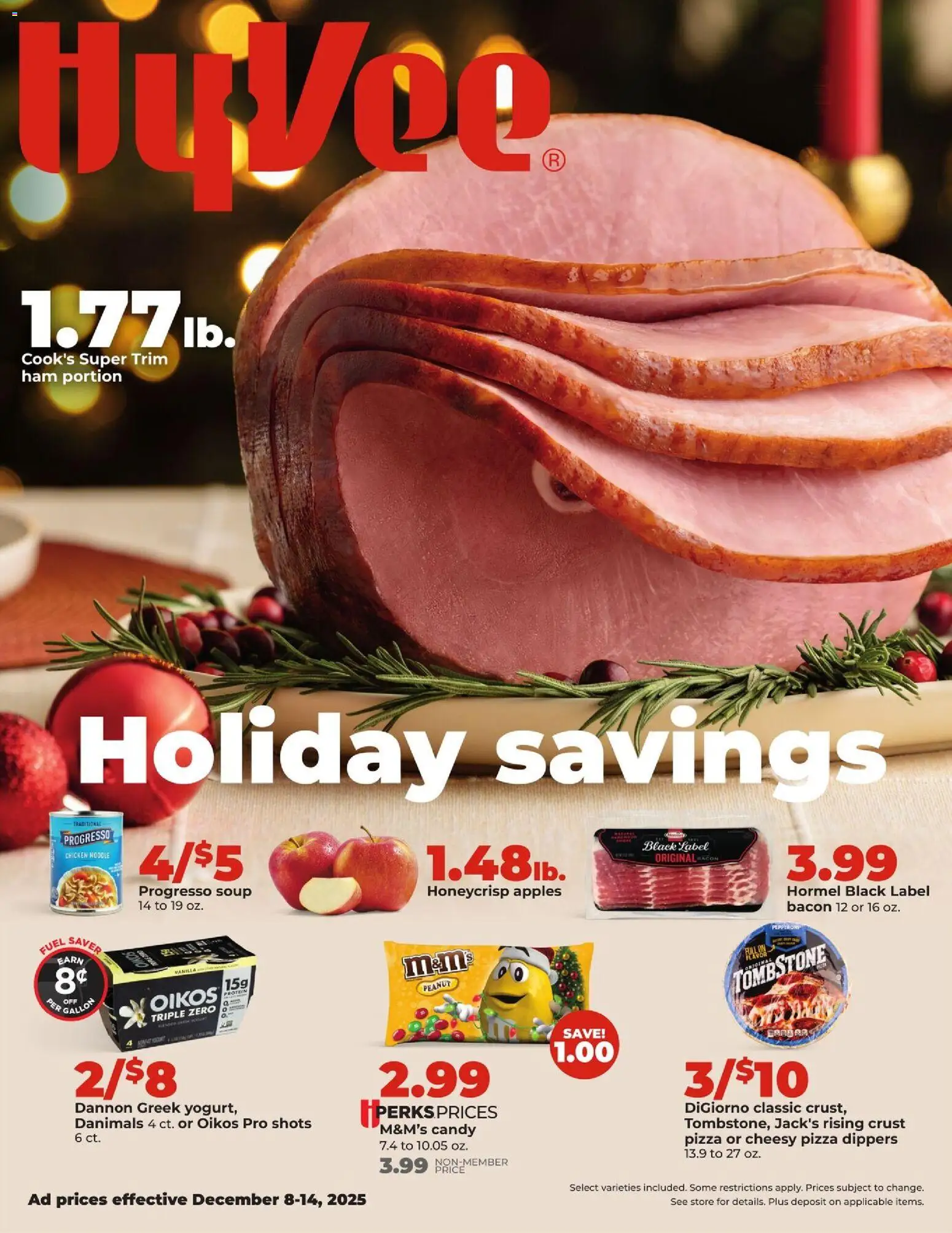 Ad Preview of HyVee Weekly Ad from 12/08/2025