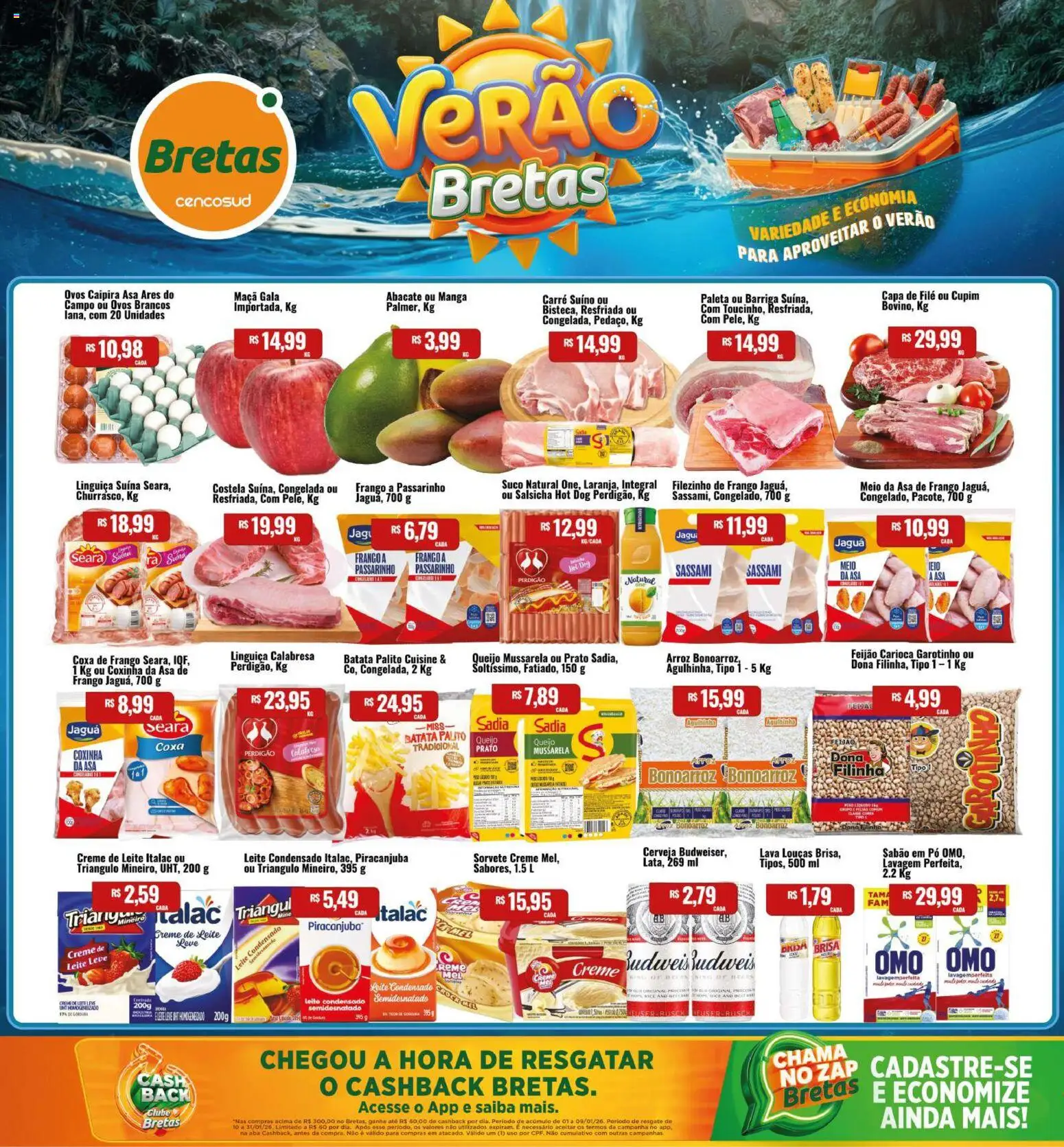Pré-Visualização do folheto "Ofertas da semana" da loja Bretas válido a partir de 30/01/2026