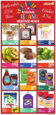 Ad Preview of Shaw's Ad from 09/15/2025