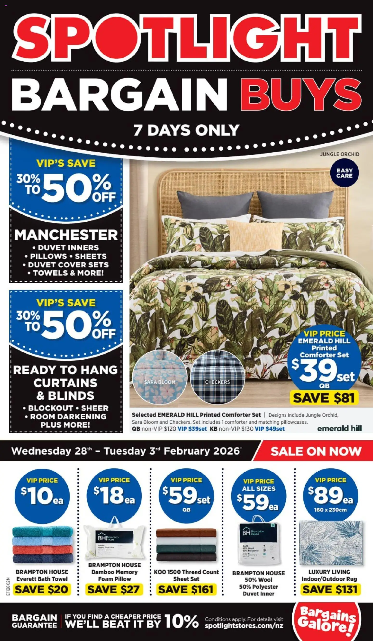 Preview of catalogue Bargain Buys from shop Spotlight valid 28 Jan 2026