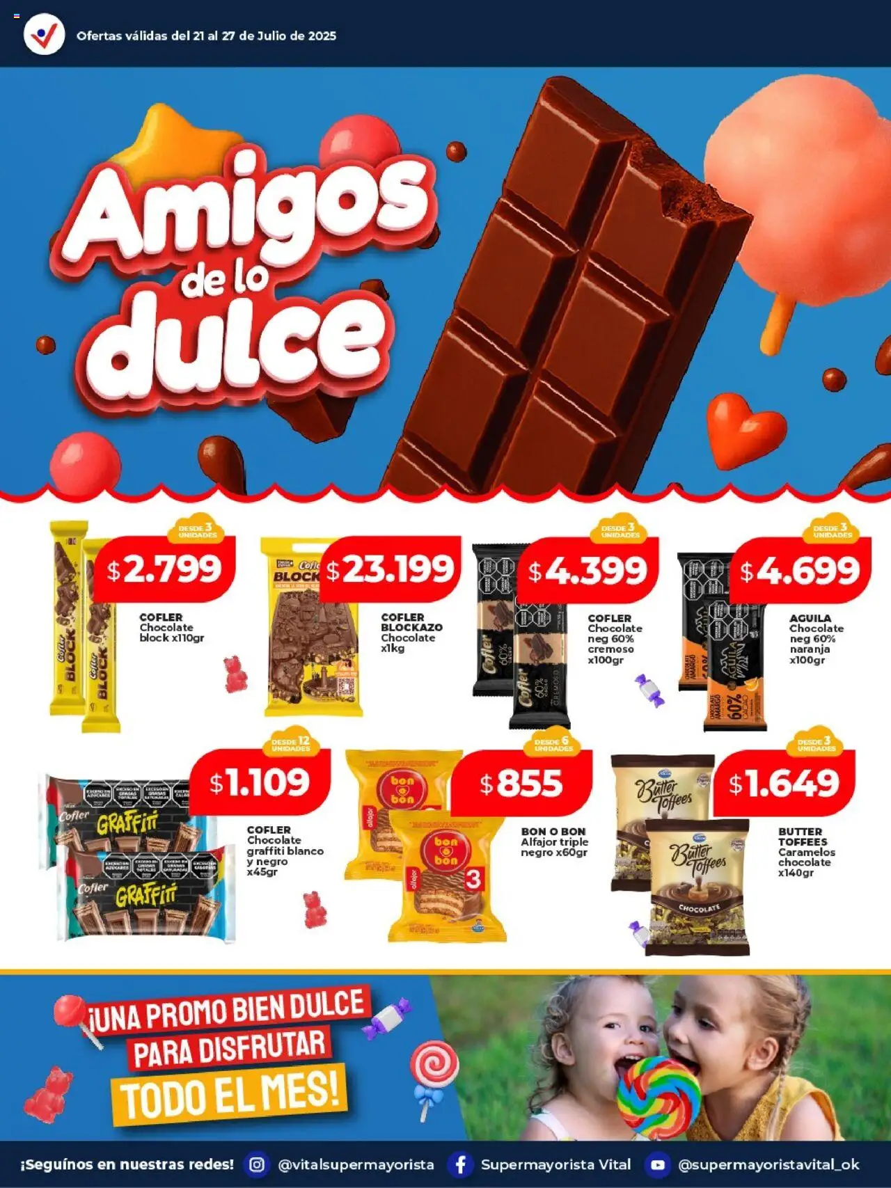 Vital Amigos de lo dulce del 21/07/2025 >> Catálogo