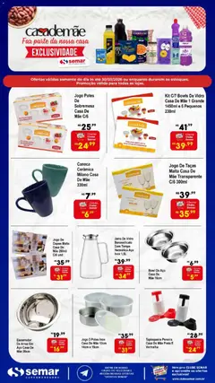 Pré-Visualização do folheto "Semar Supermercado ofertas Casa de Mãe" da loja Semar Supermercado válido a partir de 14/03/2026