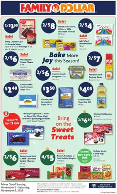 Ad Preview of Family Dollar Weekly Ad from 11/02/2025 | Page: 2