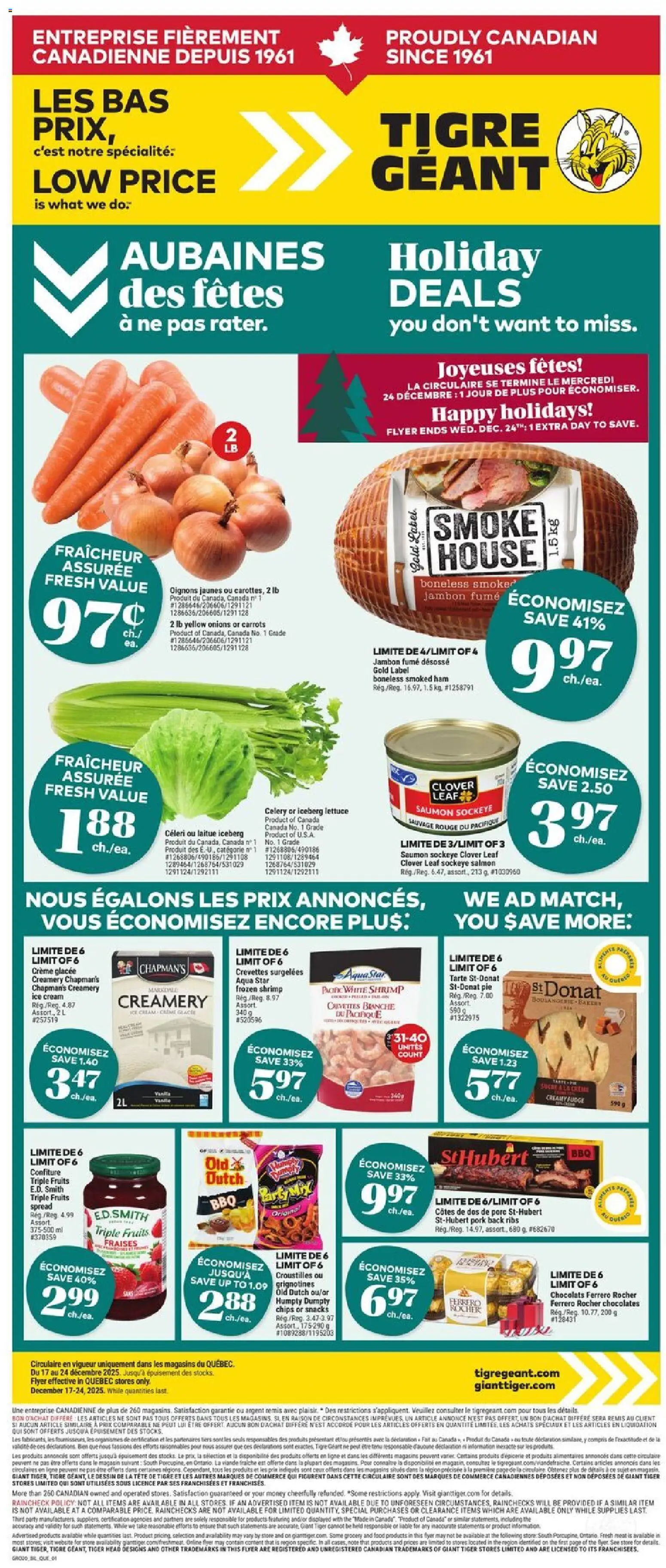 Preview of leaflet Weekly Flyer from shop Giant Tiger is valid from Dec 17, 2025