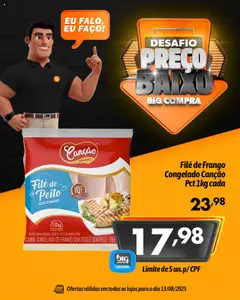 Pré-Visualização do folheto "Ofertas do Dia" da loja Big Compra válido a partir de 13/08/2025