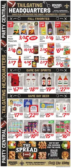 Ad Preview of Rouses Weekly Ad from 11/05/2025 | Page: 6