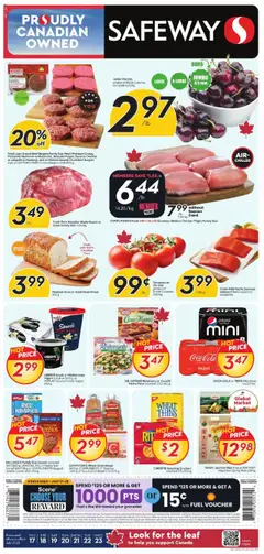 Preview of leaflet Weekly Flyer - BC from shop Safeway is valid from Jul 17, 2025