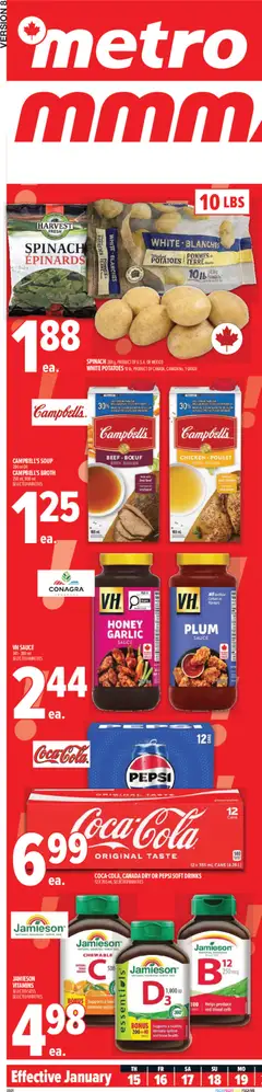 Preview of leaflet Georgetown from shop Metro is valid from Jan 15, 2026