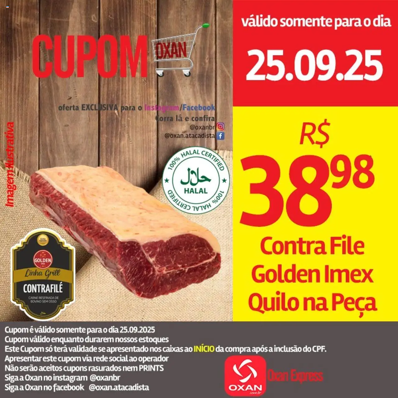 Oxan Atacadista folheto "Ofertas da semana" válido a partir de 25/09/2025 - número de página 1