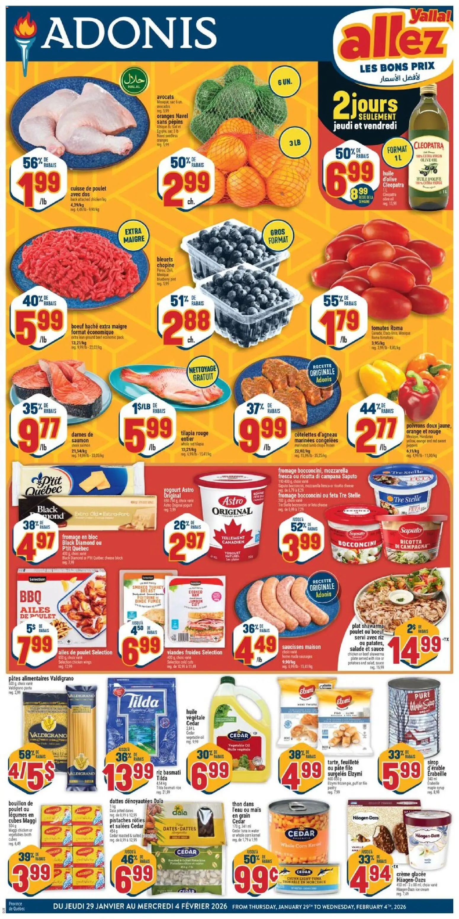 Preview of leaflet Circulaire from shop Adonis is valid from Jan 29, 2026