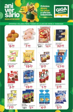 Pré-Visualização do folheto "Ofertas da semana" da loja GIGA Atacado válido a partir de 08/08/2025
