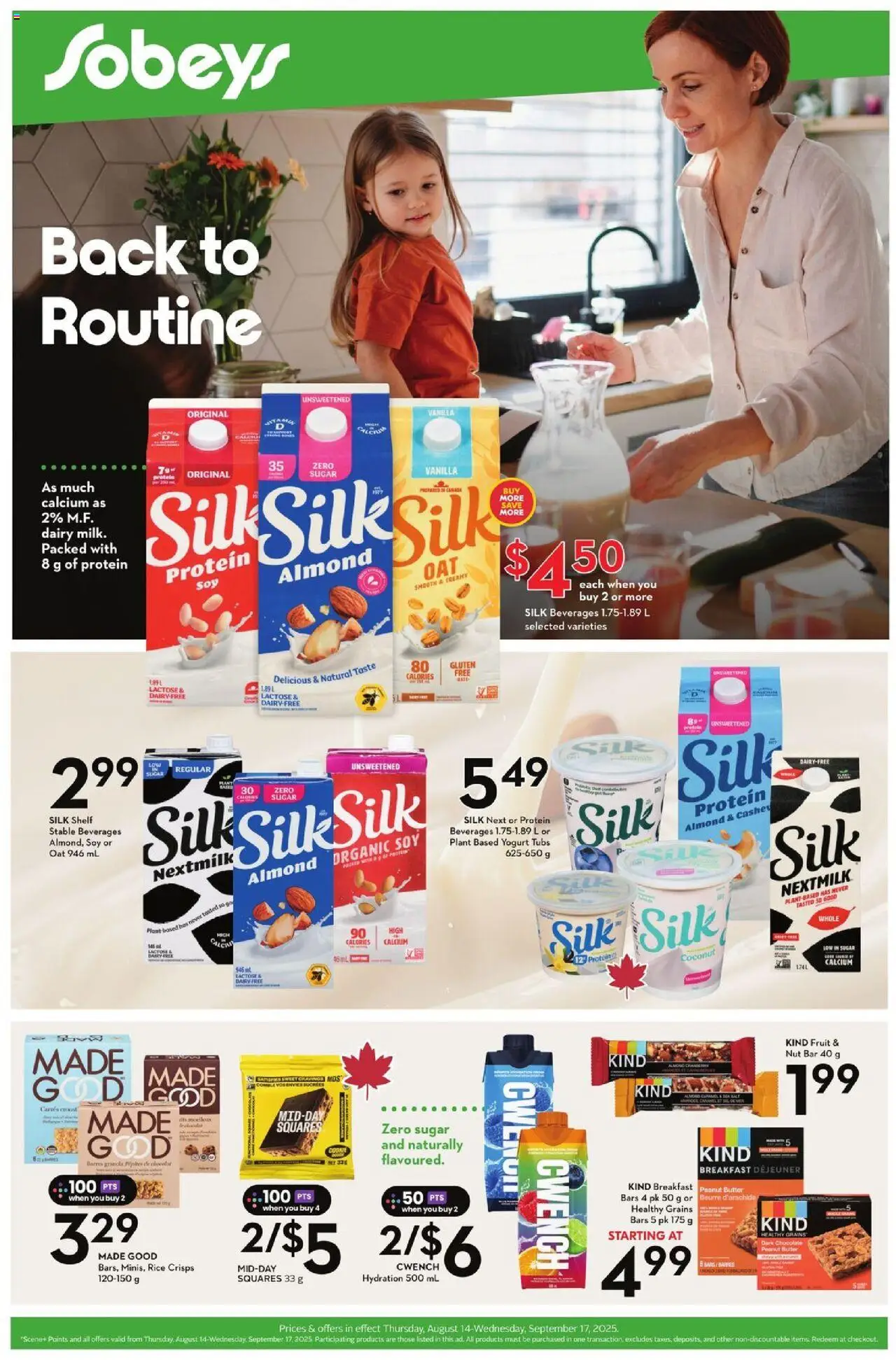 Sobeys flyer valid from Aug 14, 2025 - page number 1