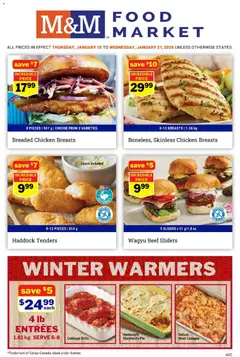 Preview of leaflet Weekly flyer / circulaire from shop M&M Food Market is valid from Jan 15, 2026