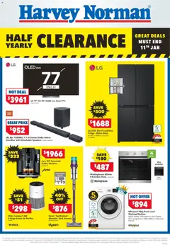 Preview of catalogue Catalogue from shop Harvey Norman valid 01/01/2026