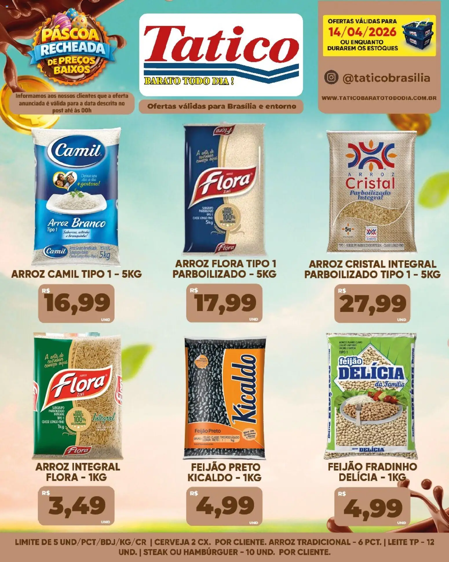 Pré-Visualização do folheto "Tatico ofertas do Dia" da loja Tatico válido a partir de 14/04/2026