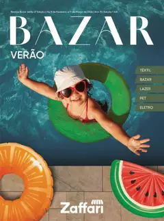 Pré-Visualização do folheto "Ofertas Bazar Verão - RS" da loja Zaffari válido a partir de 05/02/2026