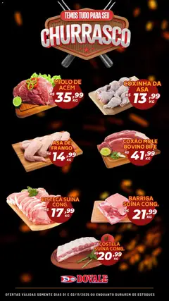 Pré-Visualização do folheto "Ofertas da semana" da loja Dovale válido a partir de 01/11/2025