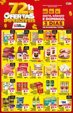 Pré-Visualização do folheto "Ofertas da semana" da loja Supermercados São Vicente válido a partir de 09/01/2026