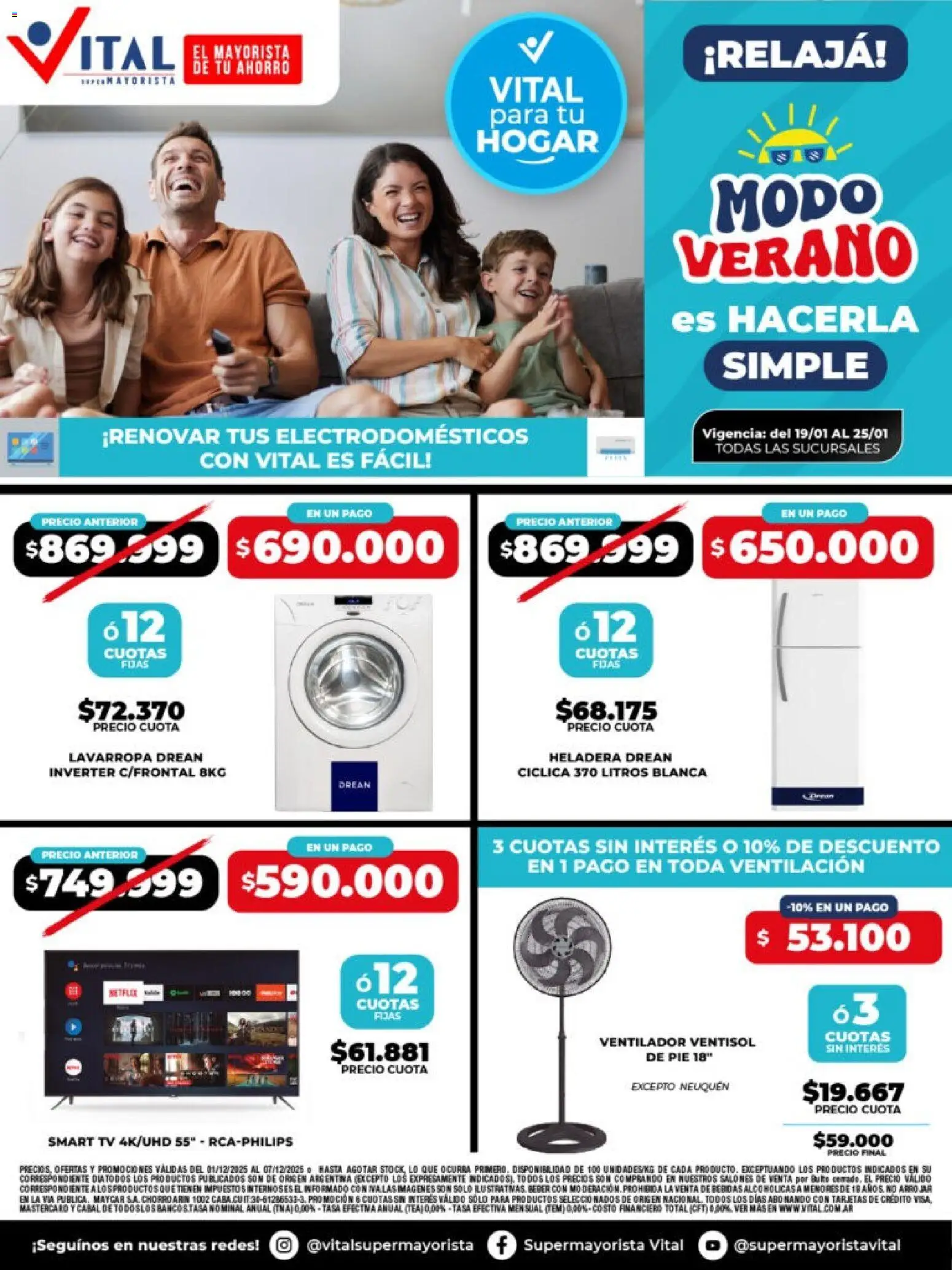 Vista previa del folleto de la tienda Vital válido desde el 19/01/2026 