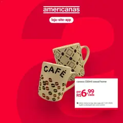 Pré-Visualização do folheto "Ofertas atuais" da loja Lojas Americanas válido a partir de 06/01/2026