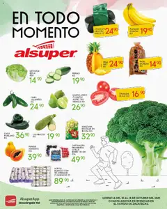 Vista previa las ofertas de la tienda Alsuper - Folleto Zacatecas desde el 10/10/2025 