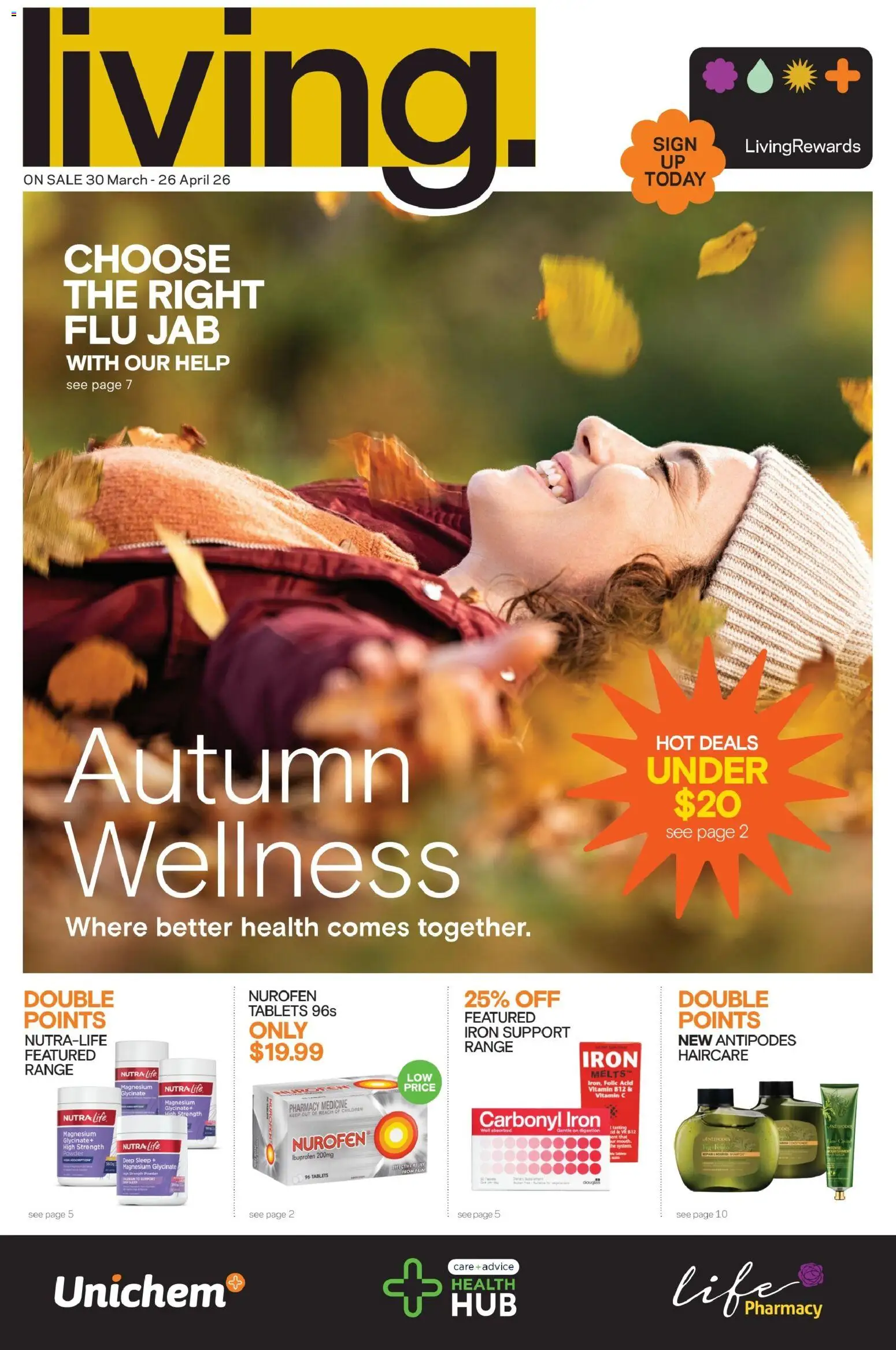 Preview of catalogue Life Pharmacy catalogue from shop Life Pharmacy valid 30 Mar 2026