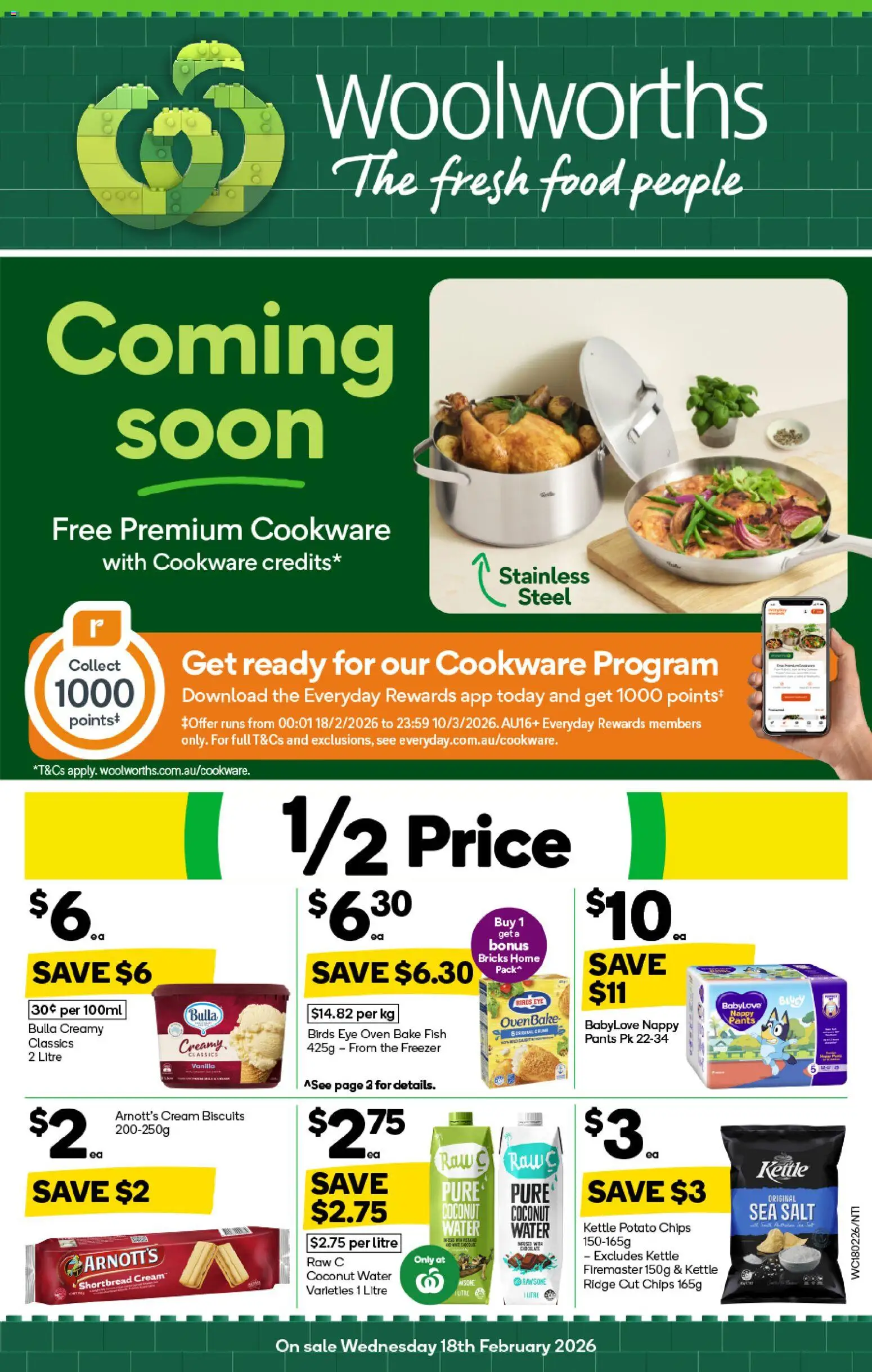 Preview of catalogue Weekly Specials Catalogue NT from shop Woolworths valid 18/02/2026