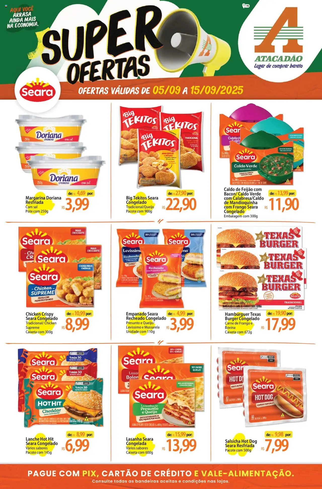 Atacadão folheto "Ofertas - PB" válido a partir de 05/09/2025 - número de página 1