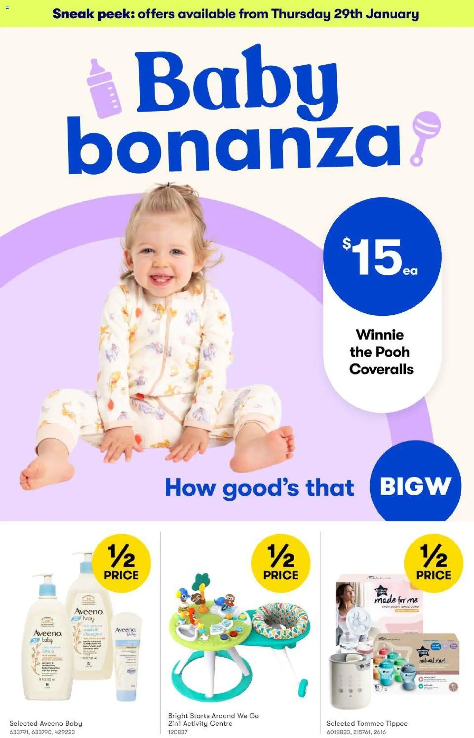 Preview of catalogue Baby Catalogue from shop Big W valid 29/01/2026