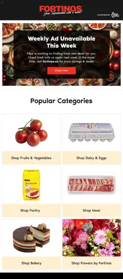 Preview of leaflet Fortinos weekly flyer / circulaire from shop Fortinos is valid from Apr 05, 2026