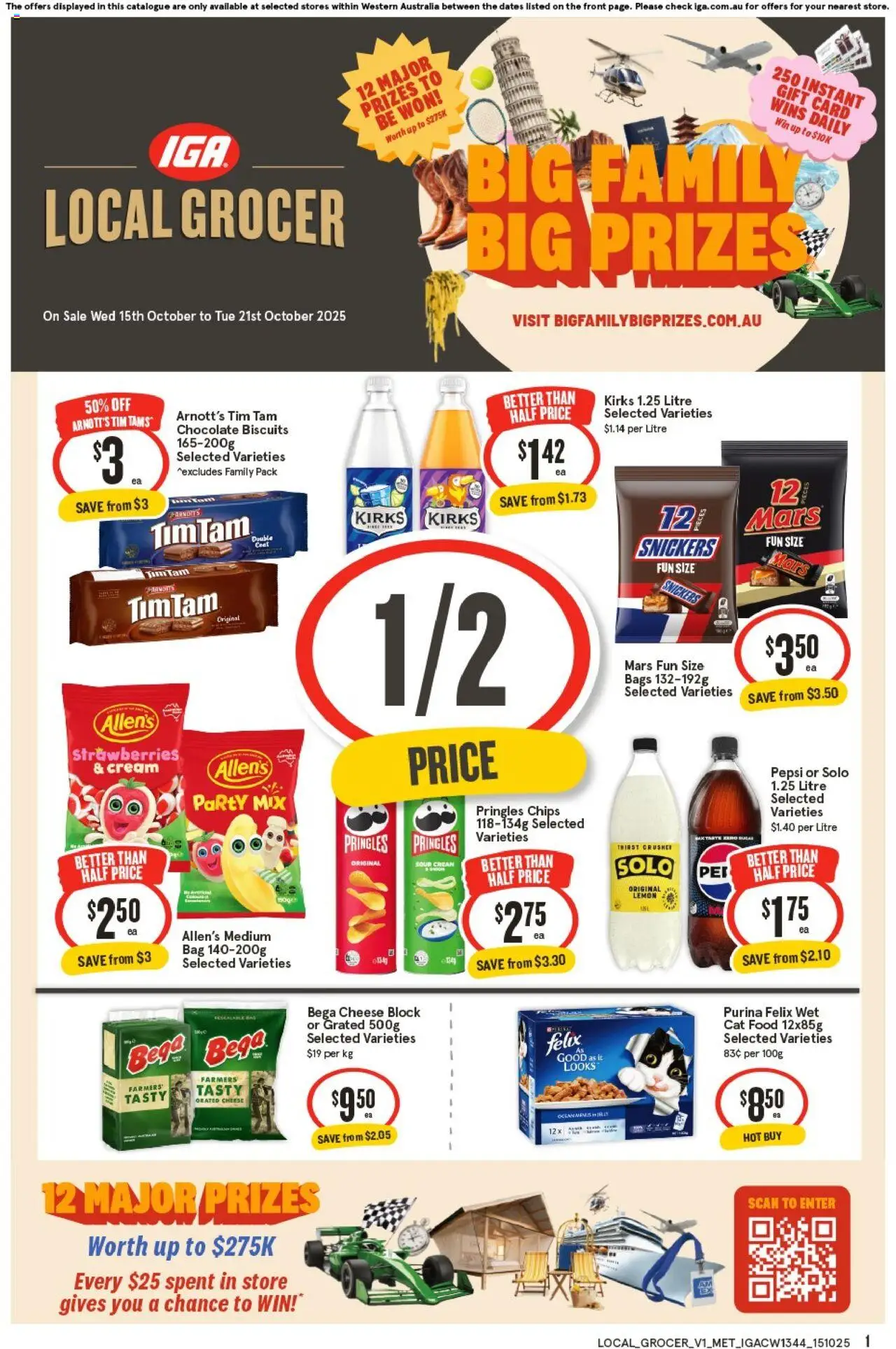 IGA catalogue valid from 15/10/2025 - page 1