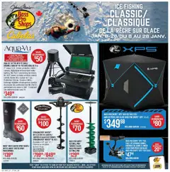 Preview of leaflet Weekly flyer / circulaire from shop Cabelas is valid from Jan 08, 2026
