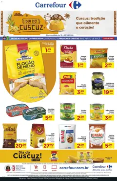 Pré-Visualização do folheto "Carrefour ofertas Festival do Cuscuz" da loja Carrefour válido a partir de 19/03/2026