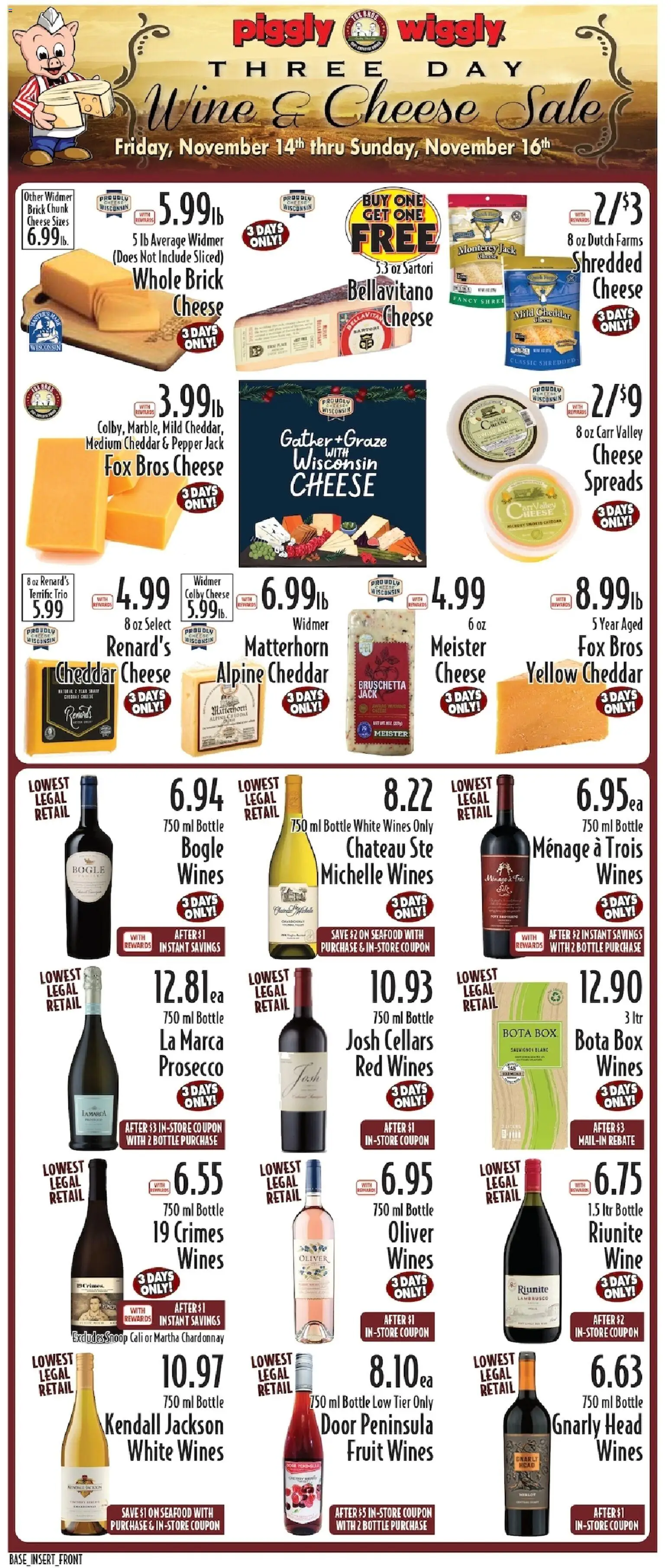 Ad Preview of Piggly Wiggly Weekly Ad from 11/12/2025