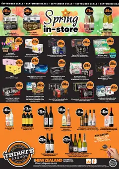 Preview of catalogue Catalogue from shop Thirsty Liquor valid 1 Sept 2025