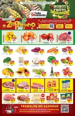 Pré-Visualização do folheto "Ofertas da semana" da loja Supermercados São Vicente válido a partir de 12/08/2025