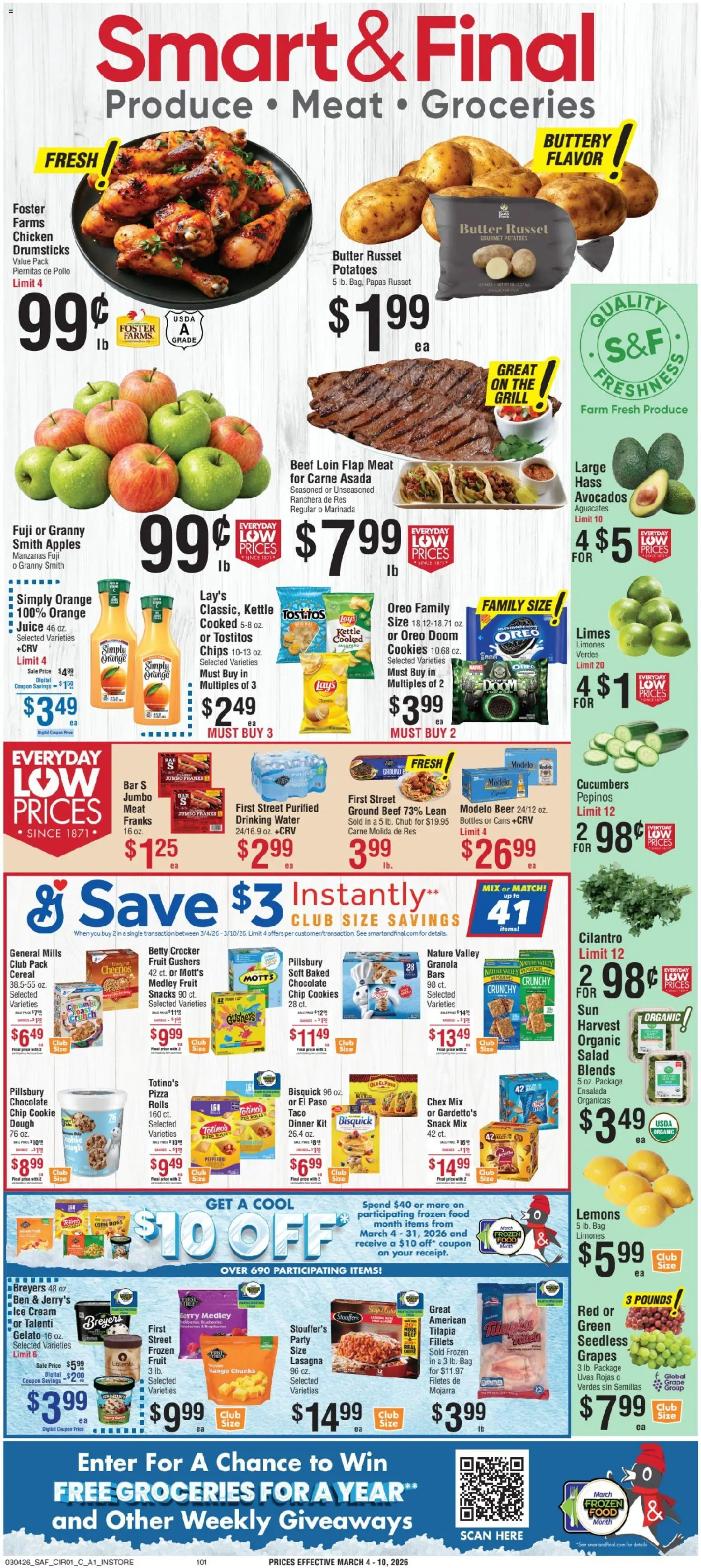 Ad Preview of Smart & Final Smart & Final Weekly Ad from 03/04/2026