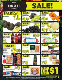 Ad Preview of Meijer Bridge Street Market from 02/18/2026