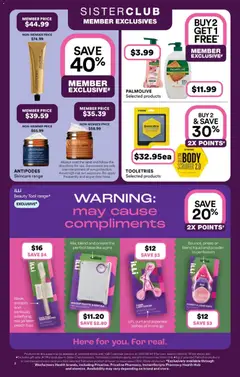 Preview of catalogue Catalogue from shop Priceline Pharmacy valid 30/10/2025 | Page: 2