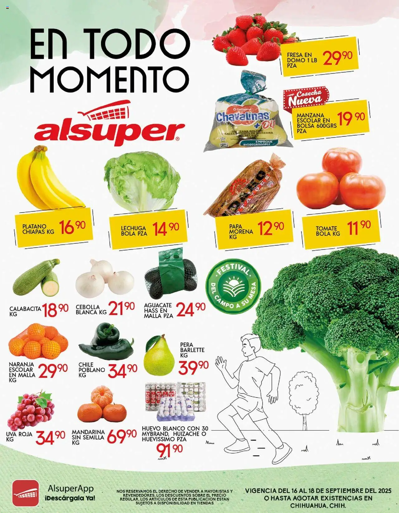 Folleto Alsuper y sus promociones válidas desde el 16/09/2025 - Número de página 1