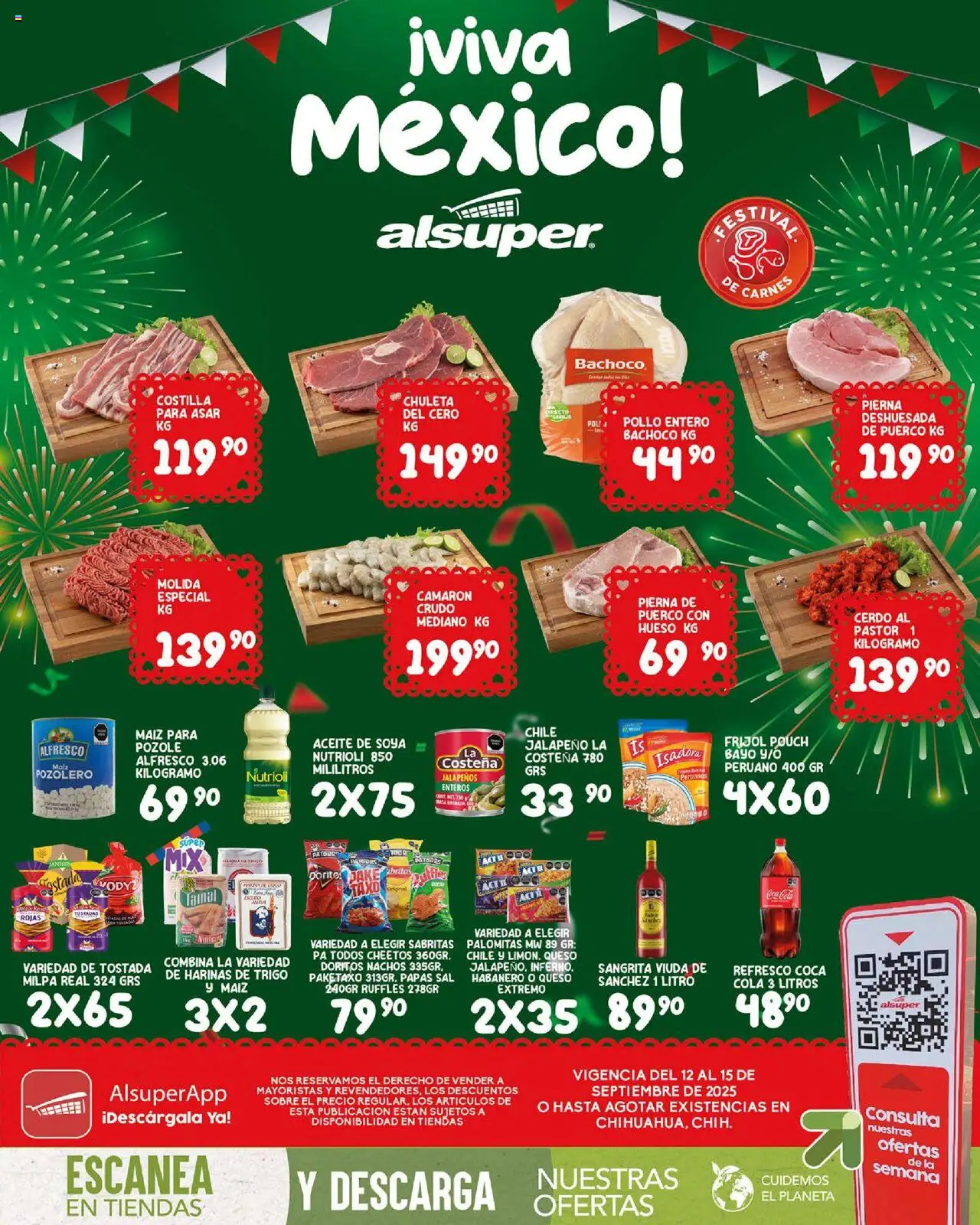 Folleto Alsuper y sus promociones válidas desde el 12/09/2025 - Número de página 1