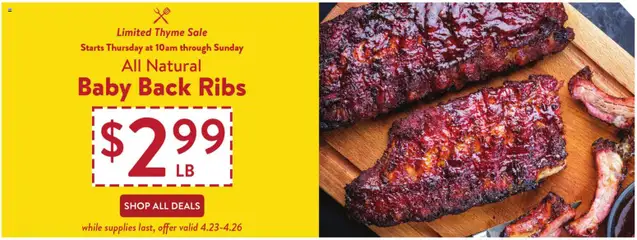 Ad Preview of Fresh Thyme Fresh Thyme Weekly Ad from 04/22/2026