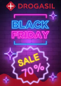 Pré-Visualização do folheto "Black Friday" da loja Drogasil válido a partir de 25/11/2025