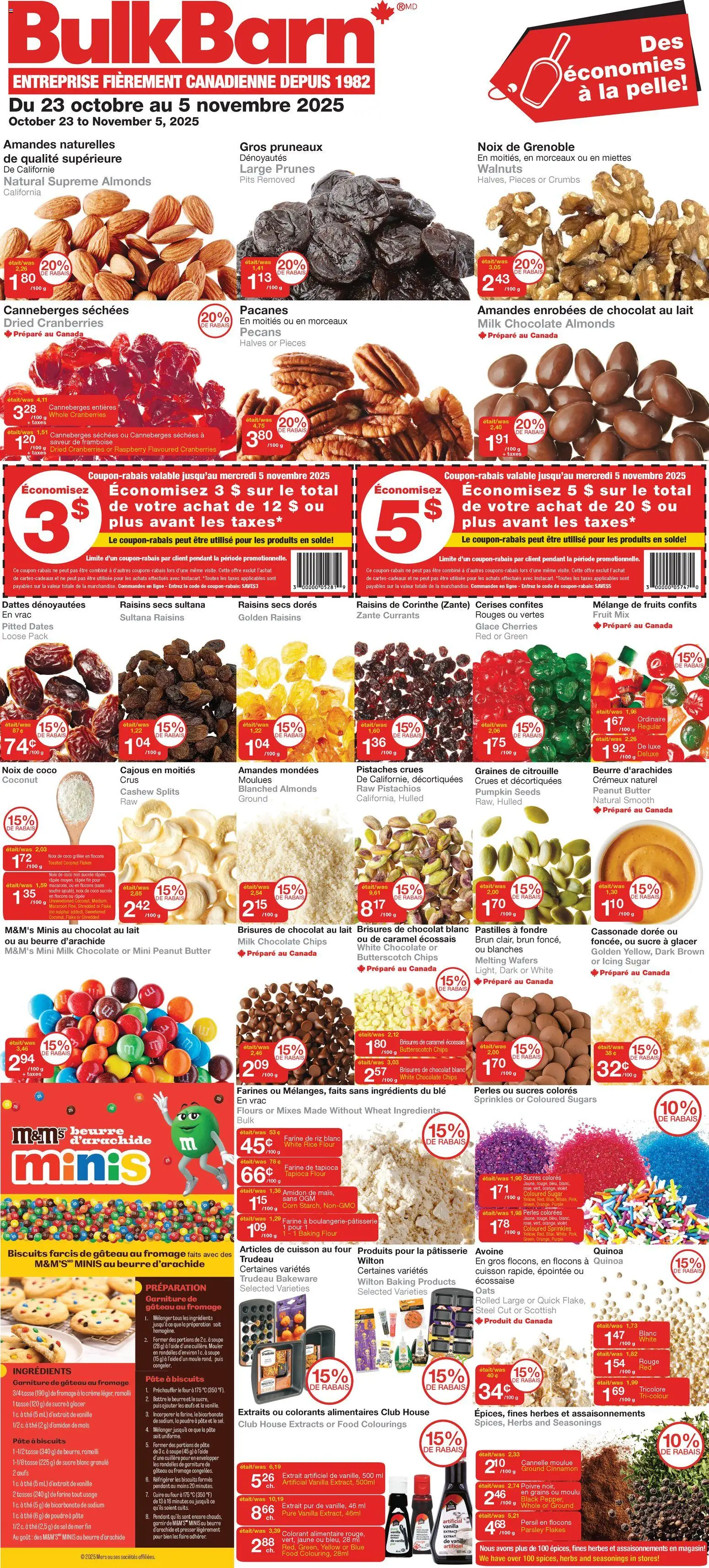 Bulk Barn flyer valid from Oct 23, 2025 - page number 1