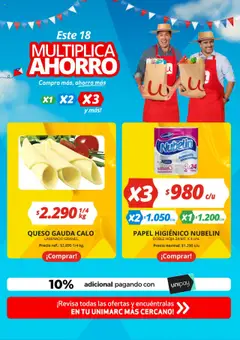 Folleto de la tienda Unimarc válido desde el 19.08.2025 