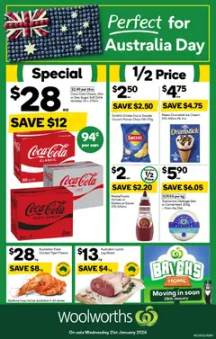 Preview of catalogue Weekly Specials Catalogue from shop Woolworths valid 21/01/2026