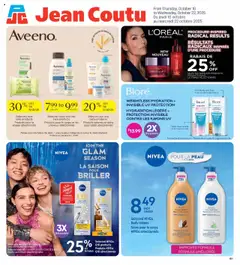 Preview of leaflet Beauty offers from shop Jean Coutu is valid from Oct 16, 2025