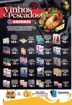 Pré-Visualização do folheto "Bahamas Supermercados ofertas Festival de Vinhos e Pescados" da loja Bahamas Supermercados válido a partir de 01/04/2026